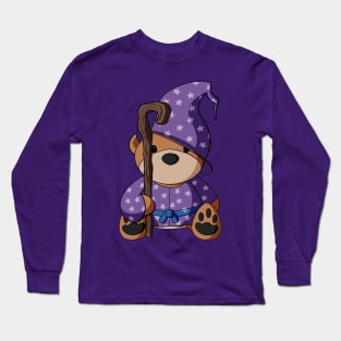 Wizard Teddy Bear Long Sleeve T-Shirt